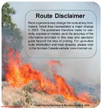 Spectator Guide disclaimer